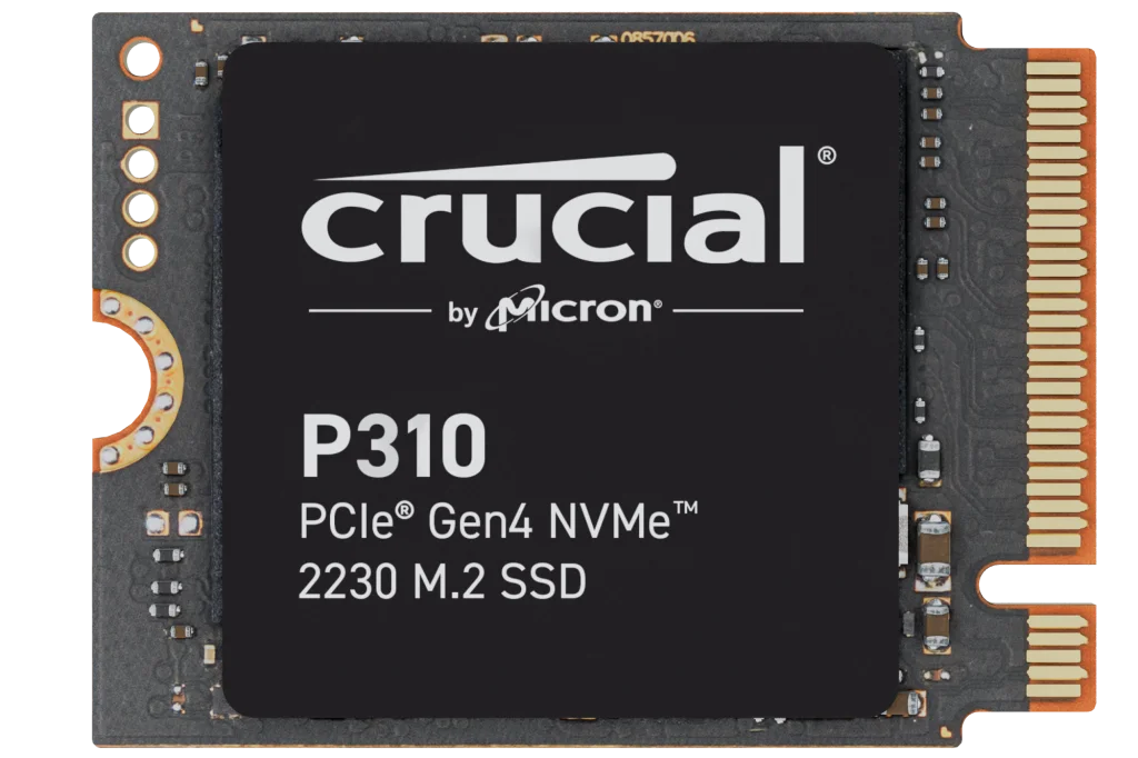 Crucial P310 1TB Ssd solid-state drive 2230 m.2 (nvme pcie4.0*4) 7100mb / s compatible with steamdeck handheld computer and lapt