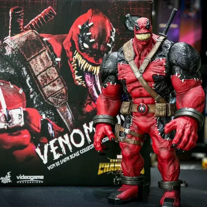 

Spot SaleOriginal Marvel Venom Pool Action Figure Toy Movie Character Portrait Model 1:6 36.5cm Collectible Gift in Stockin Stoc