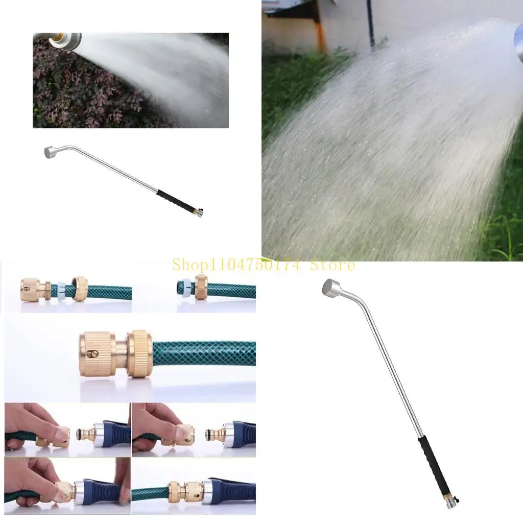 Stainless Steel Watering Wand With Gentle Shower Sprayer For Plant Flower Seedlings Top Sale