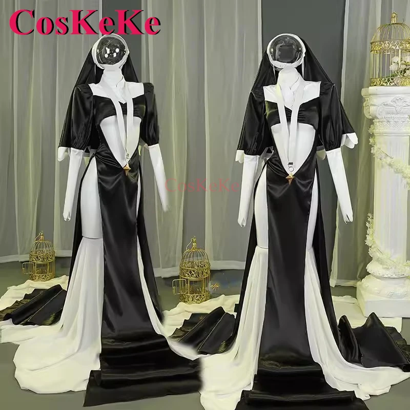 

CosKeKe Nun Qigante Cosplay Anime Gushing Over Magical Girls Costume Fashion Sweet Dress Activity Party Role Play Clothing S-XL