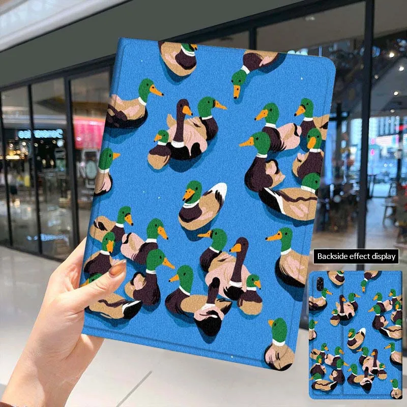 Cartoon Anime Cute Duck For Huawei MatePad Air SE Pro M6 M5 M2 T10s T5 10 11 12.6 11.5 12 X 10.8 Inch 10.1 Tablet Case