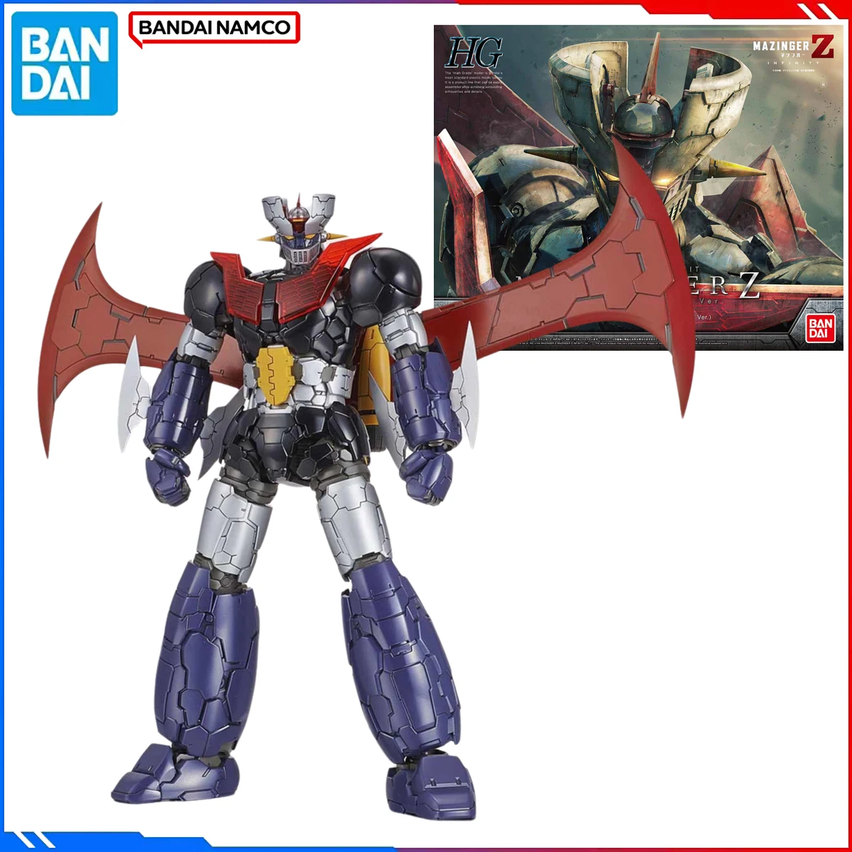 

Bandai натуральная оригинальная фигурка Mazinger Z, наборы моделей HG 1/144 Mazinger Z Infinity, аниме, экшн-фигурка, модель игрушки, подарок для детей
