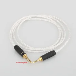 Audiocrast 4pin XLR/2.5mm/4.4mm Balanced Headphone Upgrade Cable for Fostex T60RP T20RP T40RPmkII T50RP