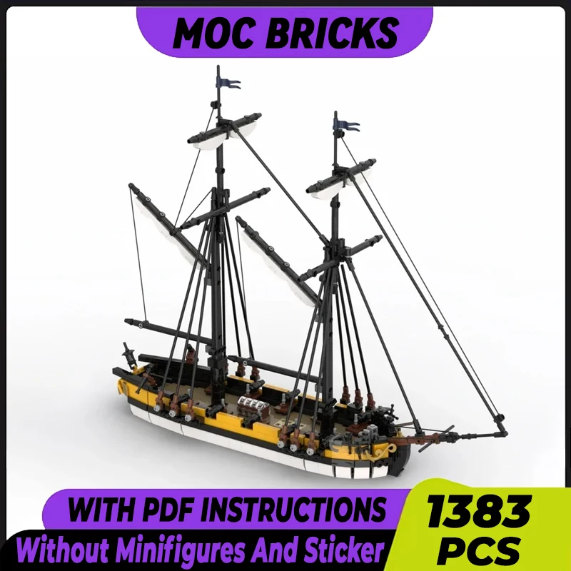 

Military HMS Dart Boat Model Moc Building Bricks Warship Technology Modular Blocks Gifts Christmas Toys DIY Sets Assembly