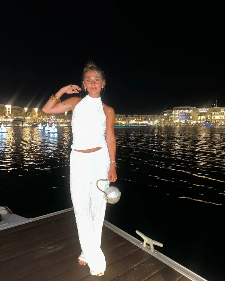 

Модные женские льняные брючные комплекты, летние элегантные женские комплекты без рукавов, однотонный офисный комплект для отдыха, комплекты из 2 предметов, женская одежда