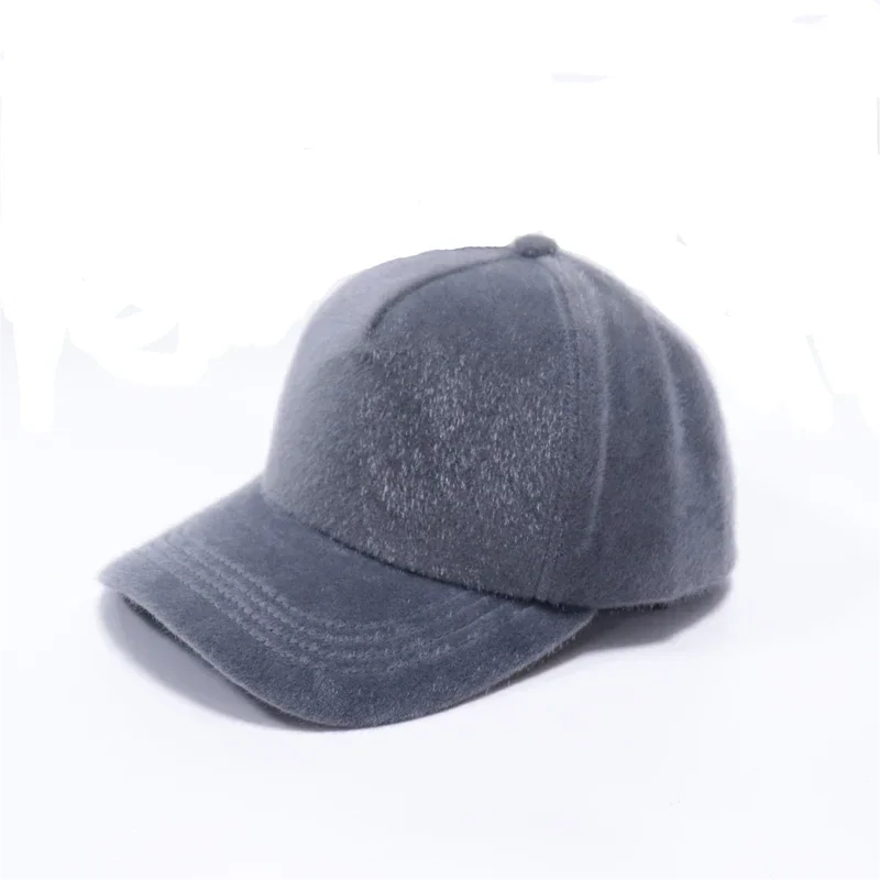 Fashion Suede Baseball Caps For Men Women Autumn Winter Solid Retro Snapback Hip Hop Hat Unisex Street Adjustable Sun Visor Caps