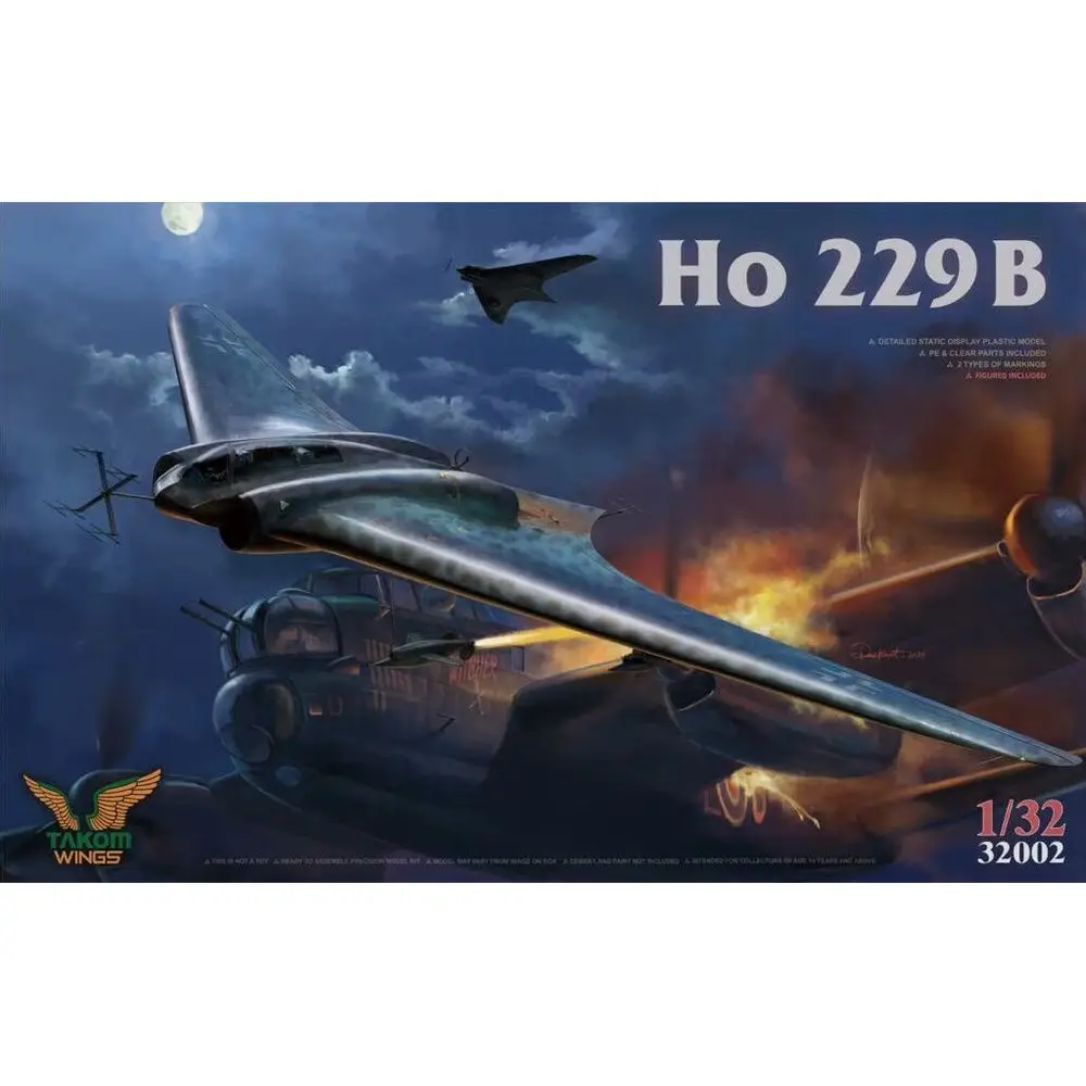 

TAKOM 32002 1/32 German Ho 229B — набор масштабной модели