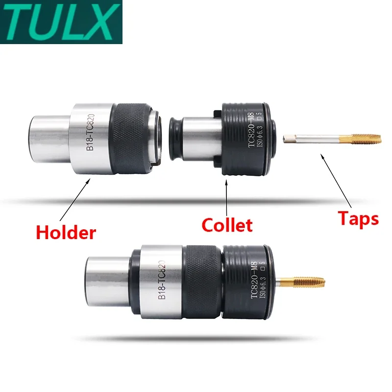 Protection Tapping Chuck Conversion Head Shank Body GT12 GT24 JT6 B12 B16 B18 B22 Tapping Jacket Quick Change Coupling Sleeve