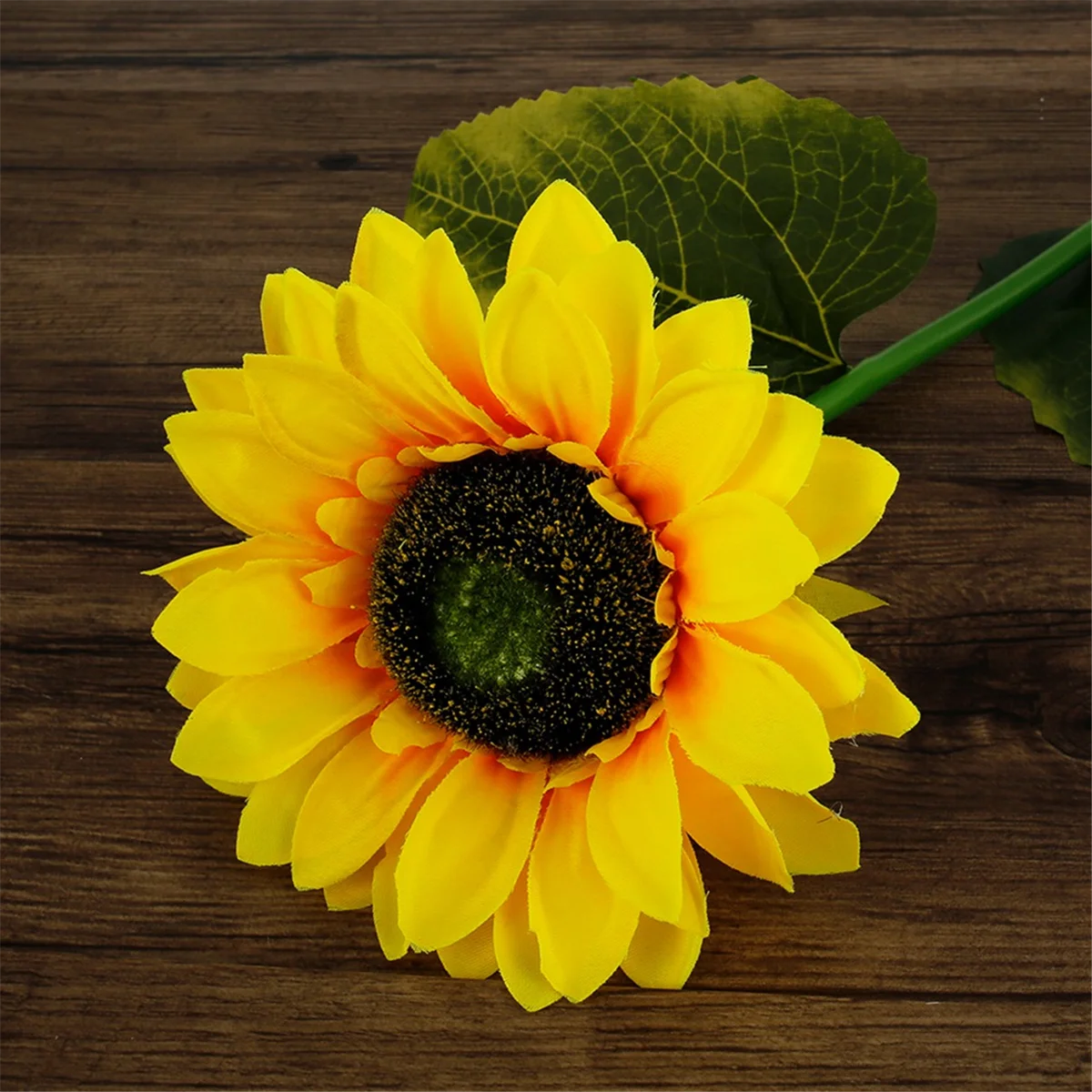 

ABMO 2 Pack Sunflower Solar Light Outdoor Waterproof LED Solar Light Lawn Landscape Light Courtyard Pathway Garden Decoration