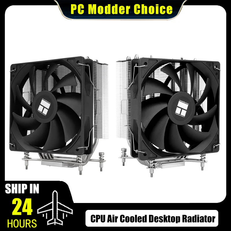 thermalright-cpu空冷クーラー-lga1700-am5対応-ラジエーター-フリーズタワー-ヒートシンクシステム-255w-tdp、ax120-r-se