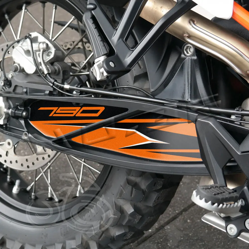Motorcycle Swingarm Sticker Rotating Shaft Swing Arm Protection Decals Waterproof For KTM Duke 790 890 890 ADV Adventure