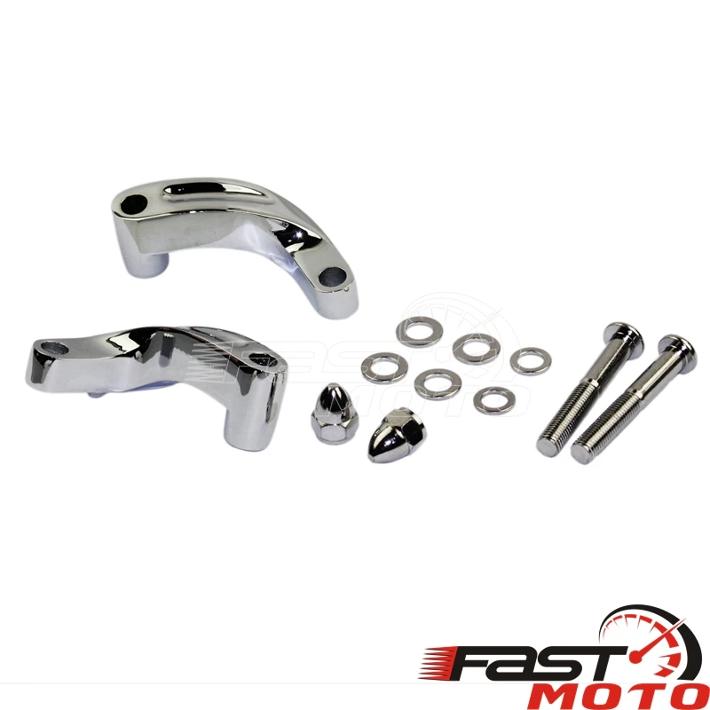 Motorcycle Rearview Mirrors Extension Riser Extend Adapter Mirror Extender Adapters Riser Rear View Base Aluminum For Harley