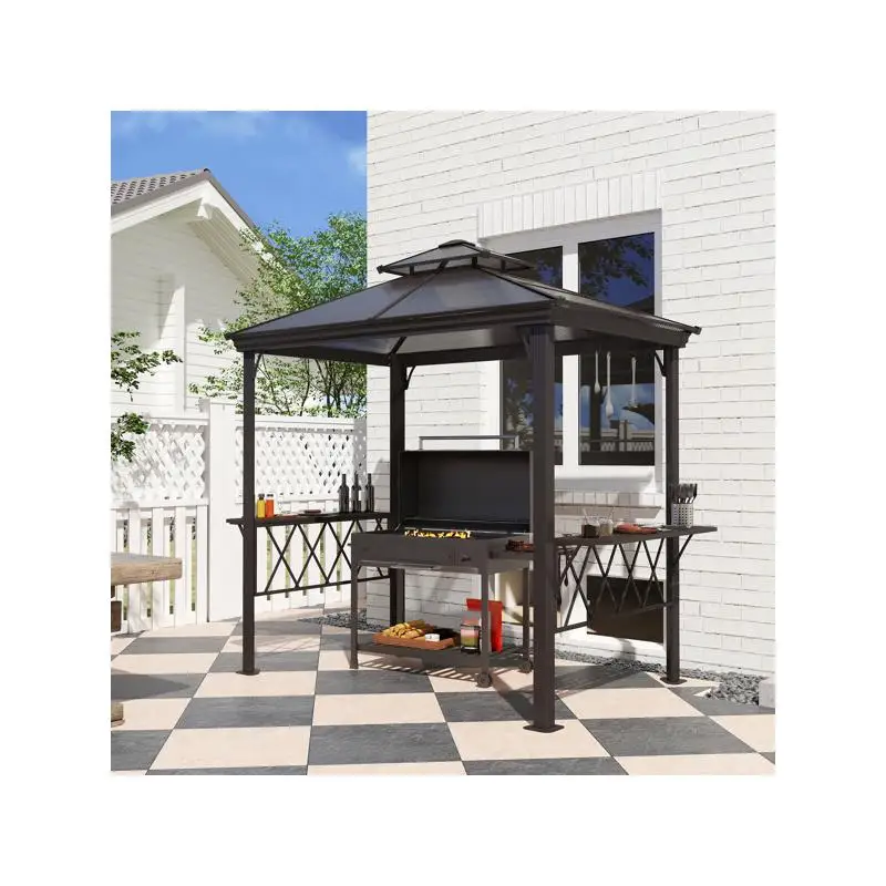 

Portable Charcoal BBQ Grill for Outdoor Cooking and Camping