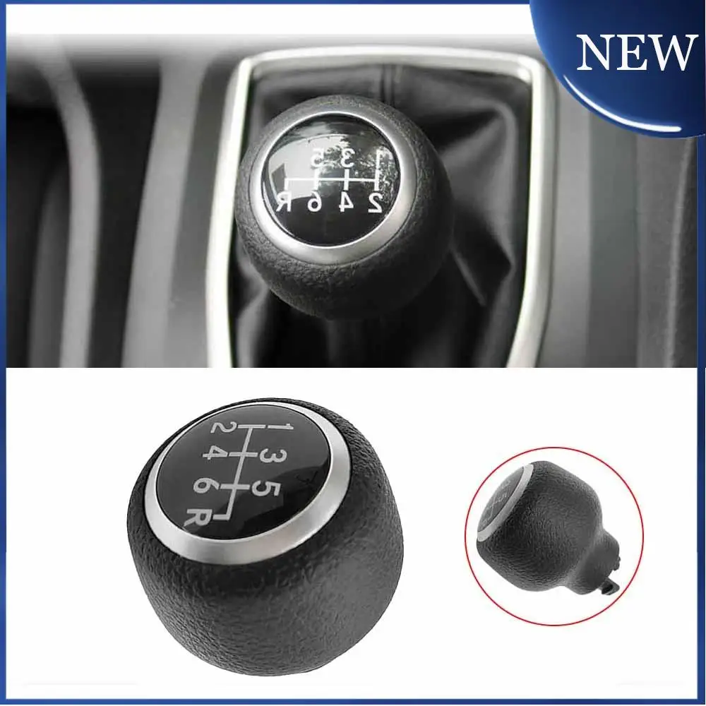 

New Black 6 Speed Shifter Knob Handle 54102-TBA-L02ZB For Honda Civic 2016-2019 54102TBAL02ZB Manual Gear Lever Cover Parts