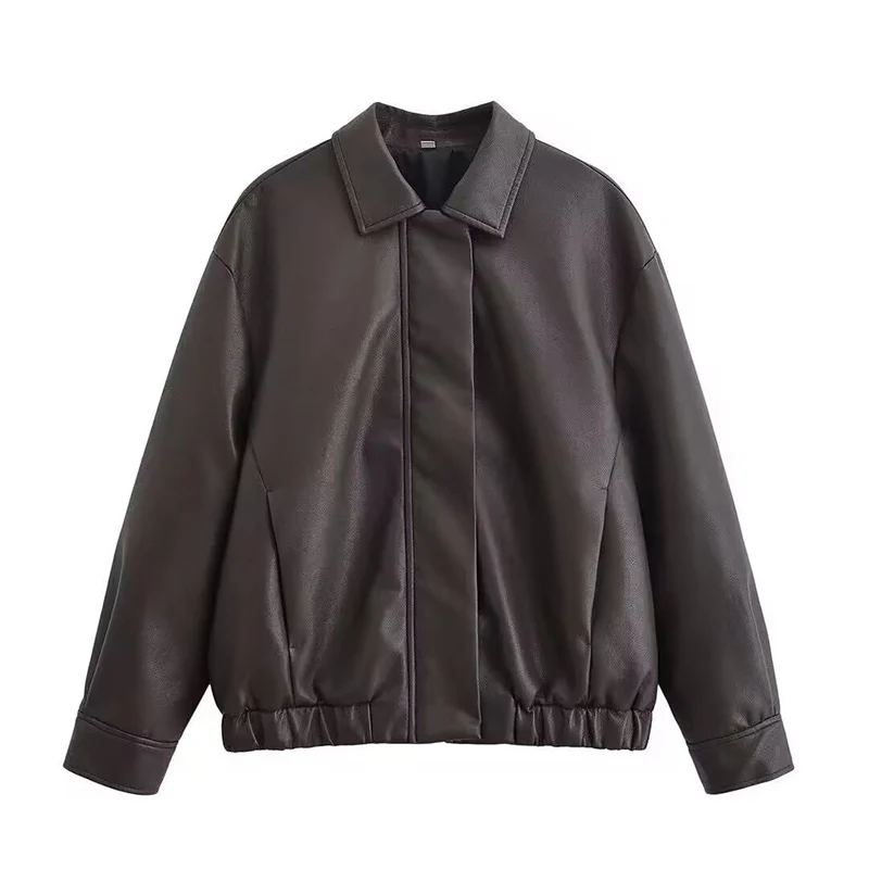 

Women's 2025 New Autumn Jackets Fashion Loose Elegant Women's Autumn Warm Jackets & Coat Street Chic Joker Youth Coats