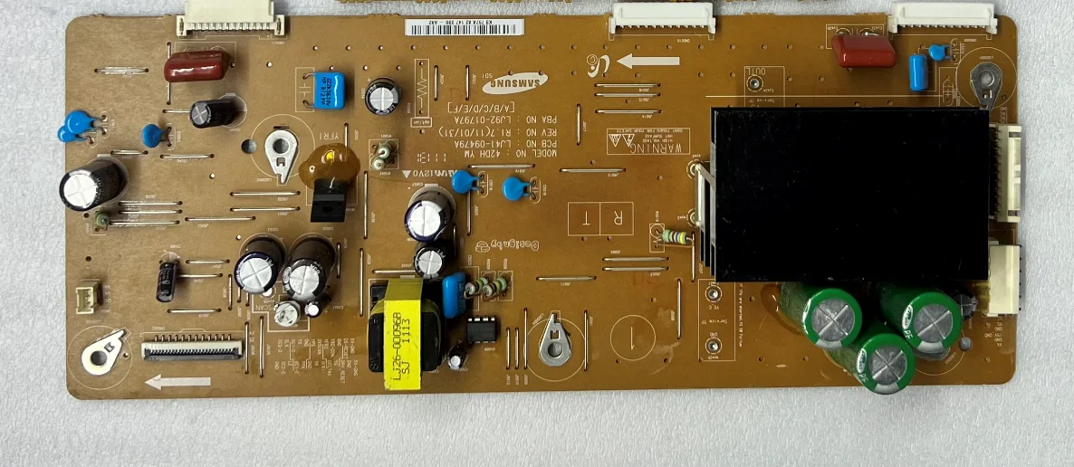 Free shipping! LJ41-09478A LJ41-09479A  lj92-01797a   LJ92-01796A PDP TV  Y+X  BOARD for samsung  PS43D450A2  3DTV43858