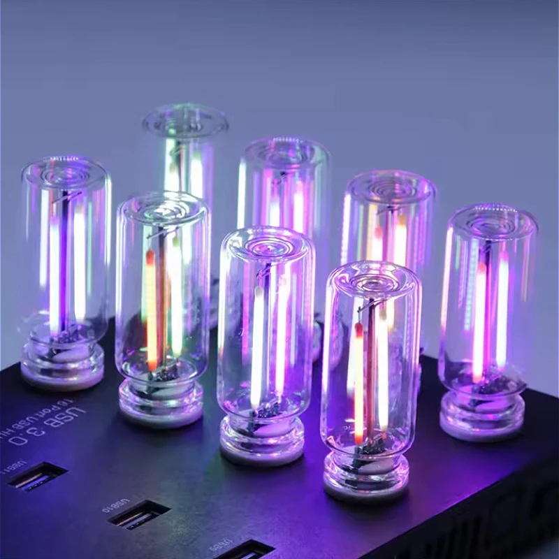 

Car Touch Control Atmosphere Light USB Night Light Bulb Incandescent Lamp 5V 1A/2A USB LED Filament Bedroom Decoration