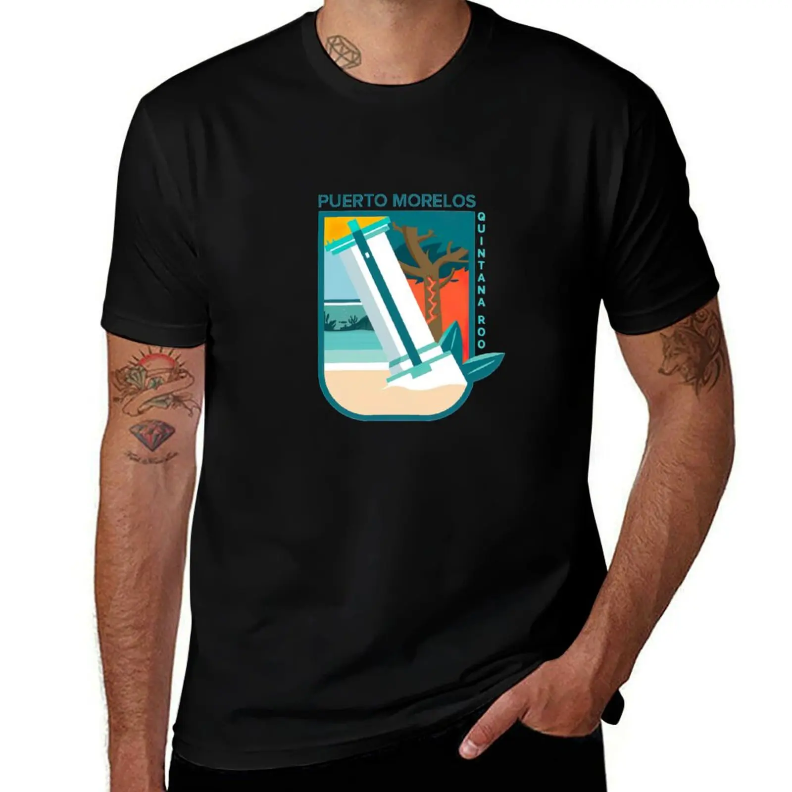 

Puerto Morelos Mexico T-Shirt sports fans oversized graphic tee designer shirts cute tops t shirts for men pack