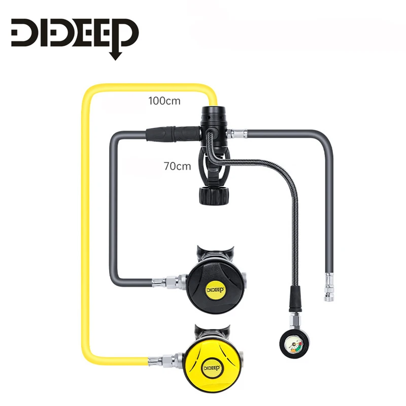 Diving First Stage Regulator Balance Piston DIDEEP Diving Regulator Deep Diving Set