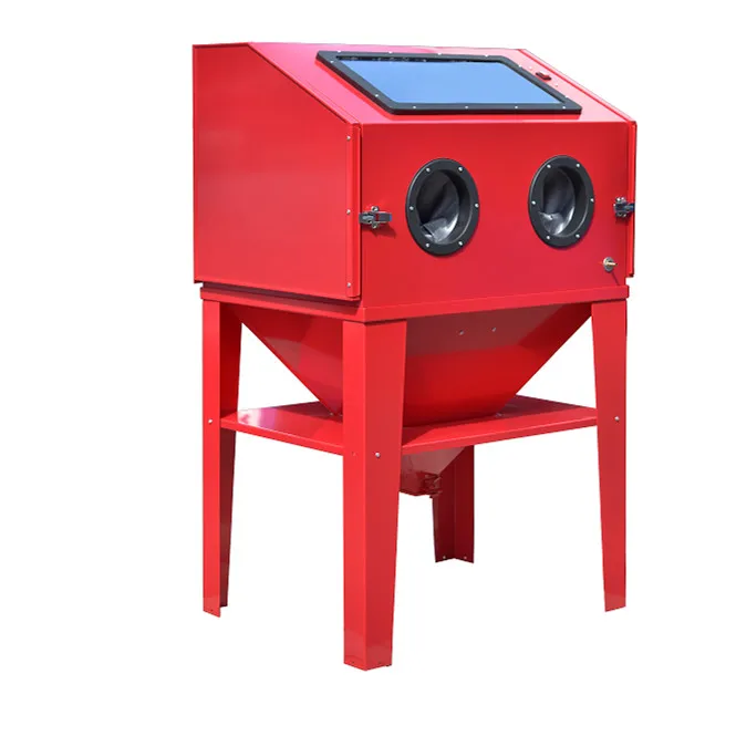 

Abrasive Sandblasting Cabinet 350LHeavy-duty Carbon Steel Material Cleaning Portable Sand Blasting Machine