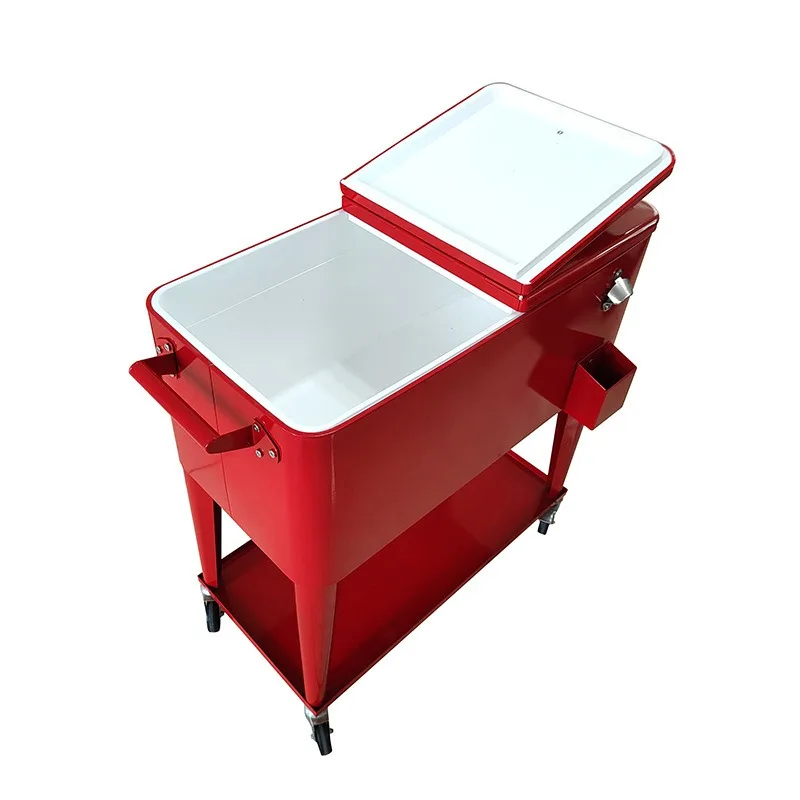 

American trend retro cabinet, refrigerated incubator, ice bucket trend decorative side cabinet