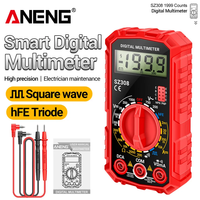 Digital Multimeter 1999 Counts ANENG SZ308 Square Wave Test 1000V DC Voltage 10A DC Current Meter hFE Triode Home Repair Tools