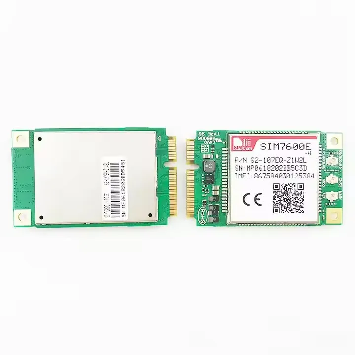 

Electronic Components Manufacturers SIMCom SIM7600E-H 4G LTE Wireless Communication Module SIM7600 Series Cat4 SIM7600E MiniPCIe