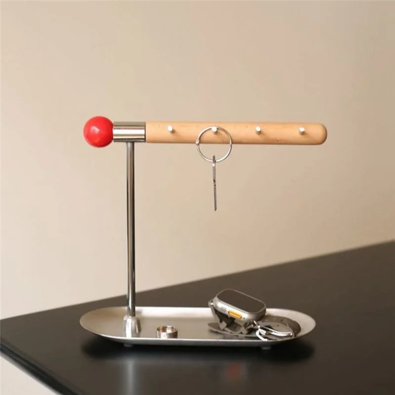 ABGR-مفتاح الشرفة تخزين غرفة المعيشة مفتاح الرف سطح المكتب مجوهرات الرف مدخل الحلي المنزل رف بسيط