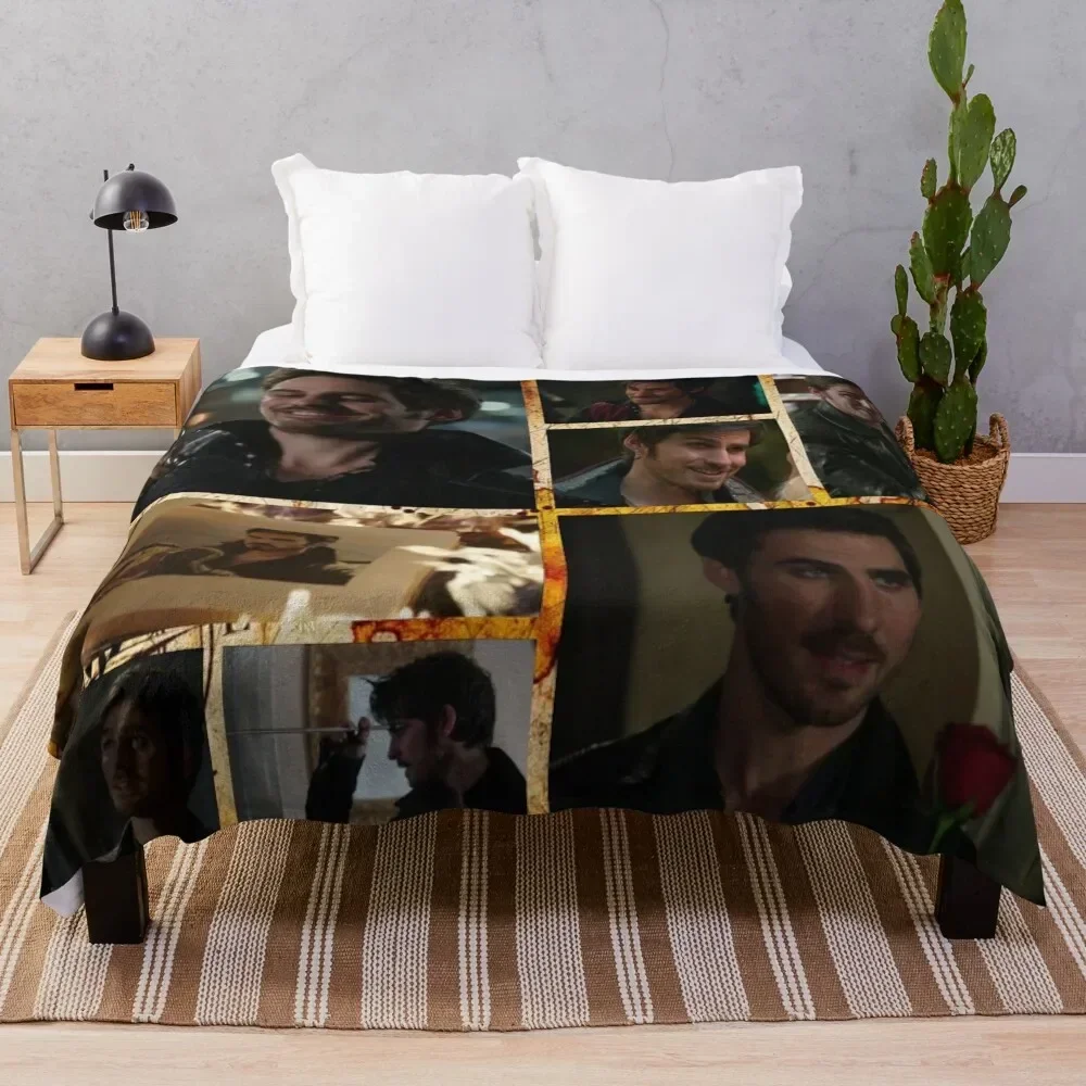 

Captain Killian {Hook} Jones Love 39 Throw Blanket blankets ands Thermal Blankets