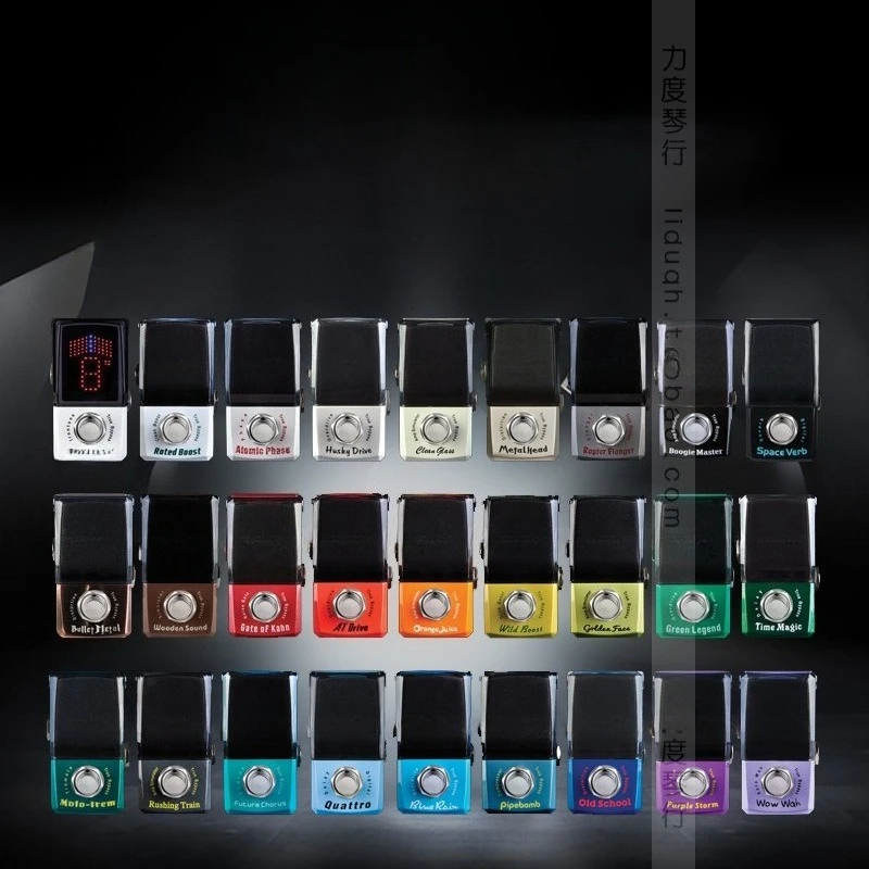 

Iron Man series electric guitar single-piece effect device, voiceless distortion overload chorus