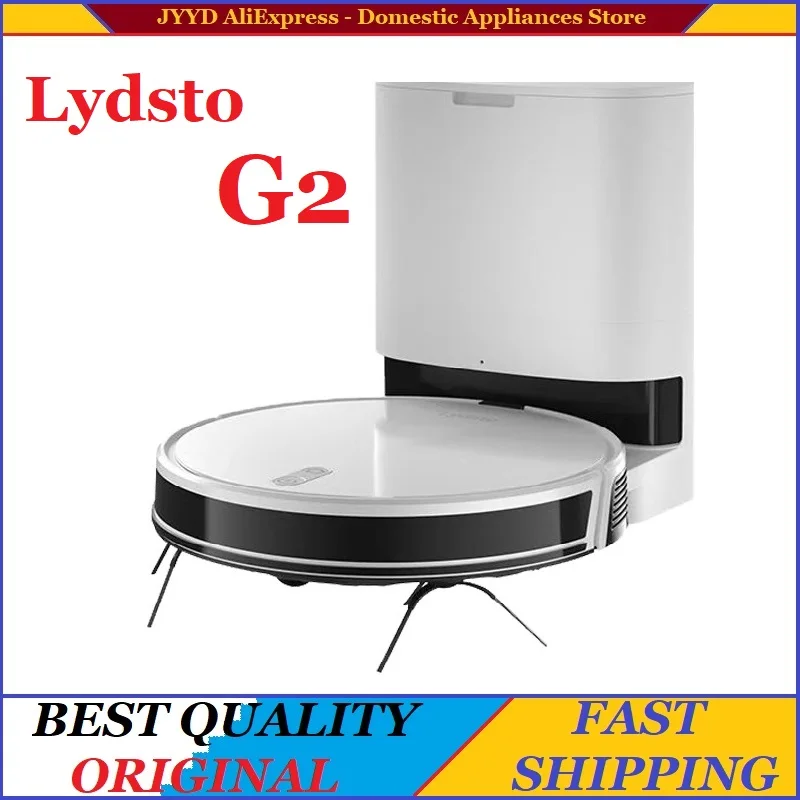 

Original Lydsto G2 intelligent robot vacuum cleaner household appliances automatic carpet cleaning Sonic cleaning strong suction