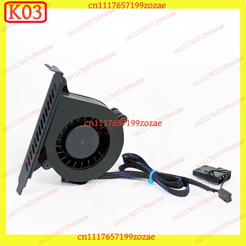 K03 Turbo Computer Case Exhaust Cooling Fan Replacement Spare Parts For GPU & PCI‑Slot Desktop PC System
