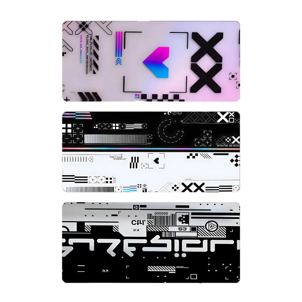 Skin Graphic Printstream Mouse Pad Large Gaming Mousepad with Stitched Edges Thickened Desk Mat PC