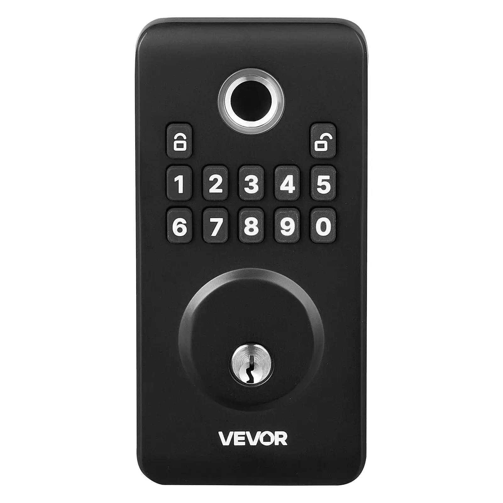 

Дверной замок с функцией распознавания отпечатков пальцев, электронный биометрический замок-защелка с инновационным удобным дизайном, автоматическая блокировка, одноразовый код.