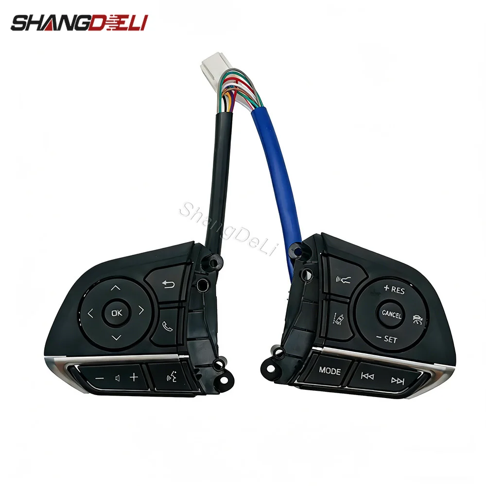 

Car Steering Wheel Cruise Control Button Switch For Toyota Camry Corolla 2019 2020 2021 2022 2023