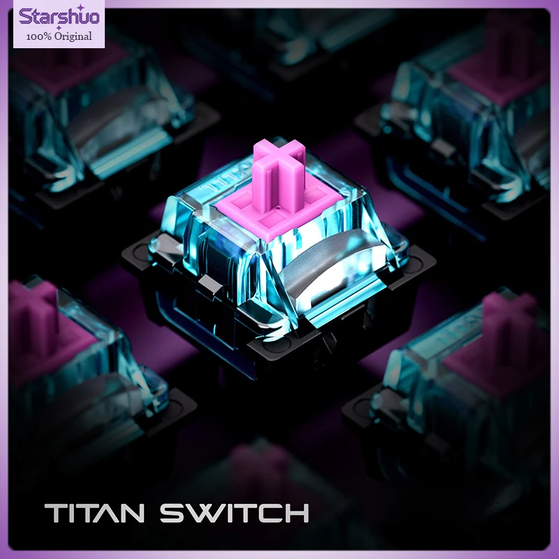 

Titan Nation Miami Magnetic Axis Switch Compatible with Wooting 60HE / MCHOSE ACE68 / MADE68