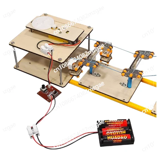 Handmade Popular Science Model Materials Sightseeing Cable Car, Scientific Experiment Technology Small Production