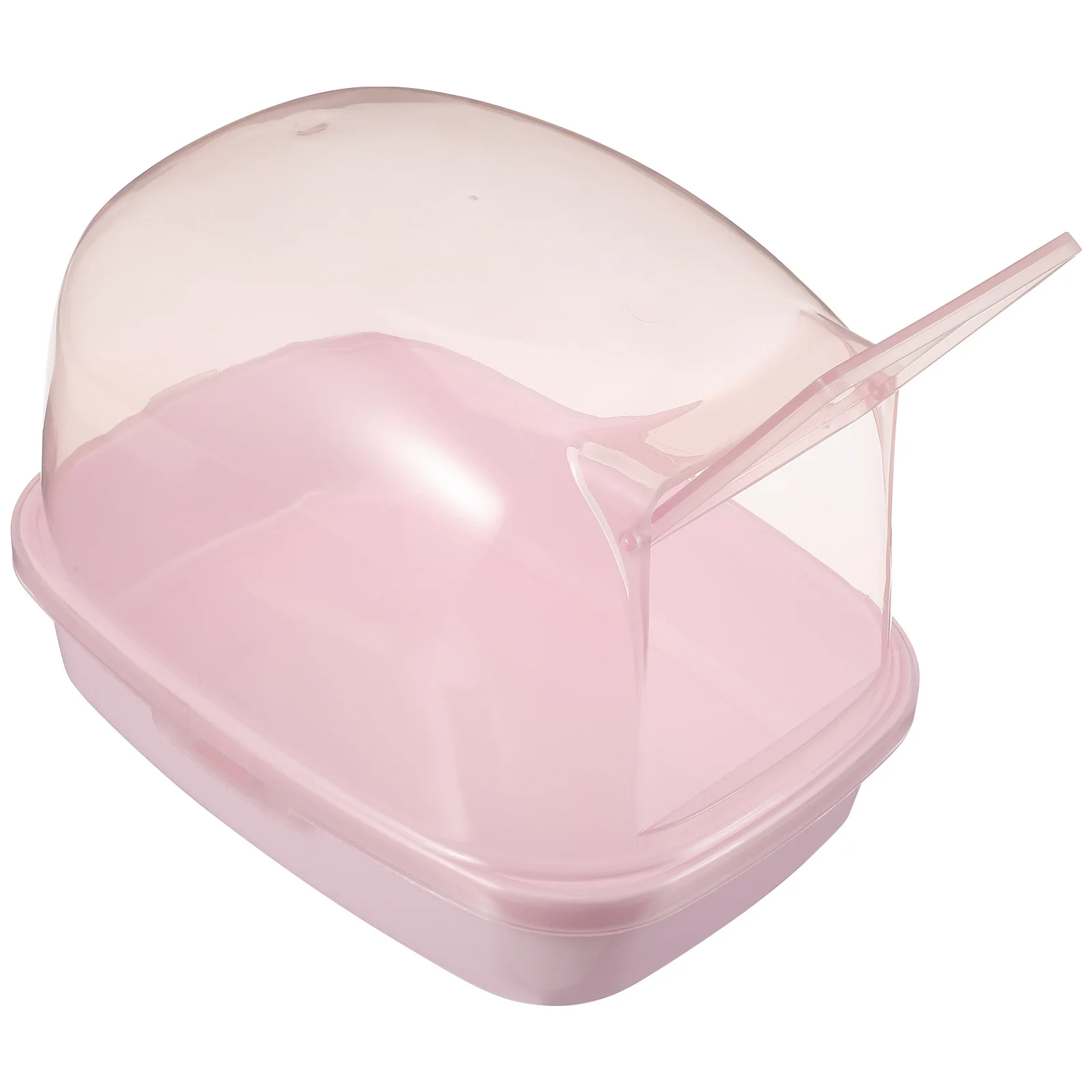 

Simple Elegant Hamster Sand Basin Reusable Plastic Bath for Chinchilla Guinea Pig Rat Gerbil Small Pet Cage Hygiene Needs