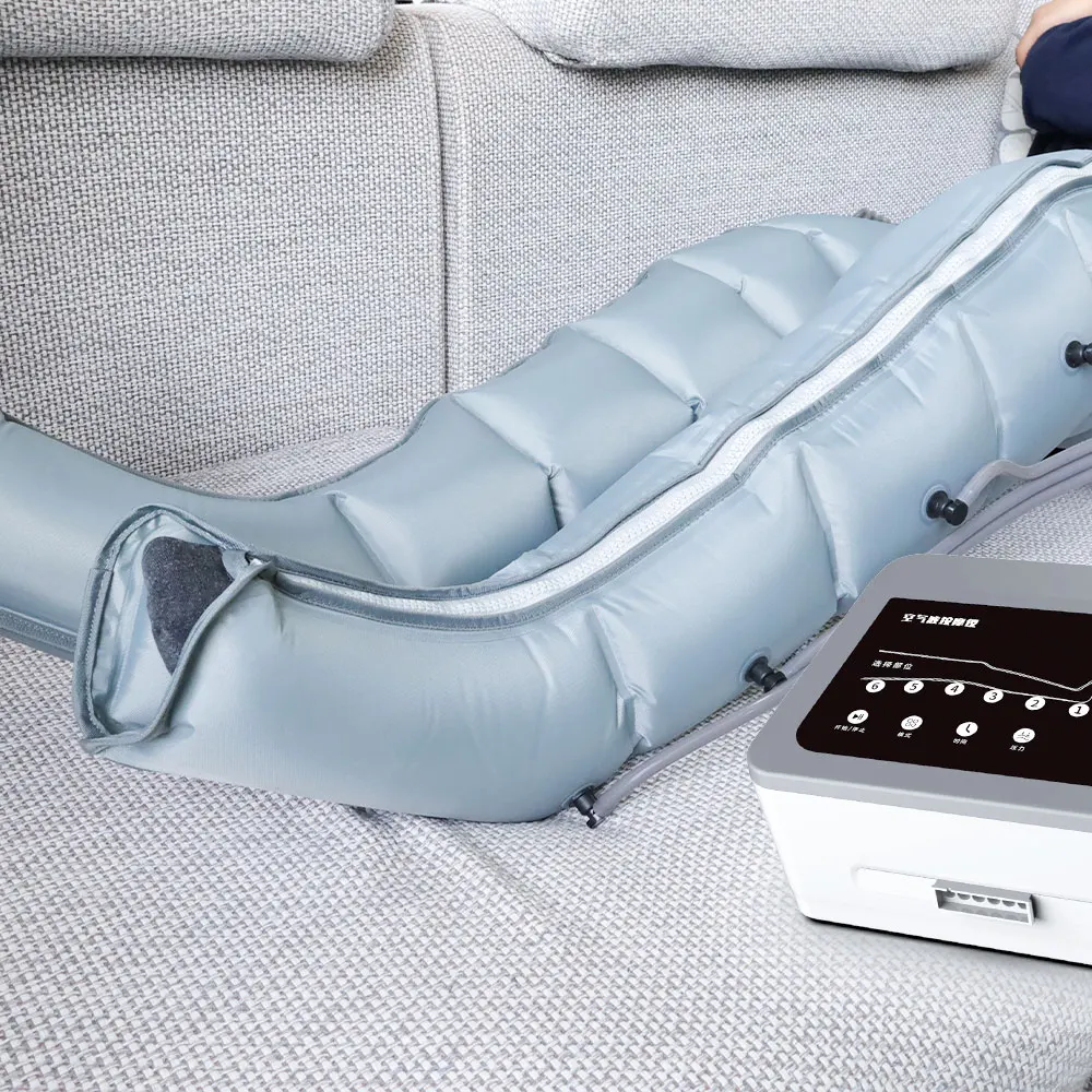 Massage Circulation Booster Leg Foot Compression Massager air Compression Recovery Boots