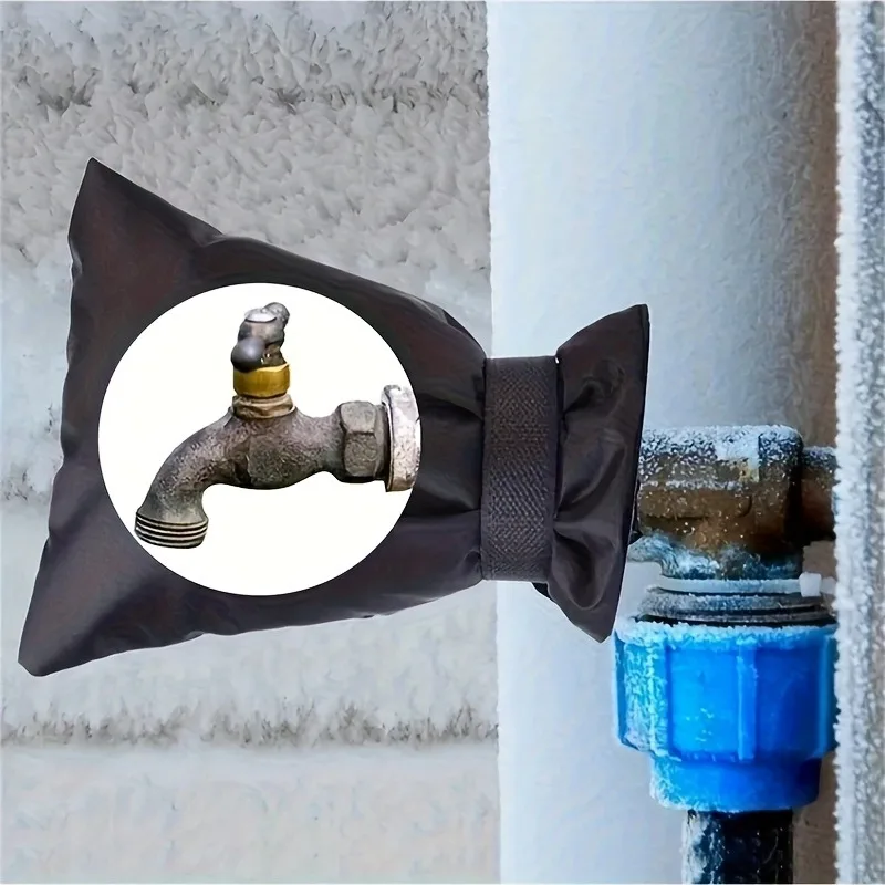 Winter Antifreeze Outdoor Faucet Cover Hose Bib Protector Du