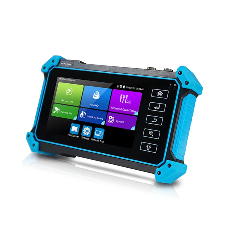 IPC 5200C PLUS CCTV Tester IP CVI TVI AHD SDI HDMI VGA Input for Security Monitor Tester Pro Tool Network Cable Tester