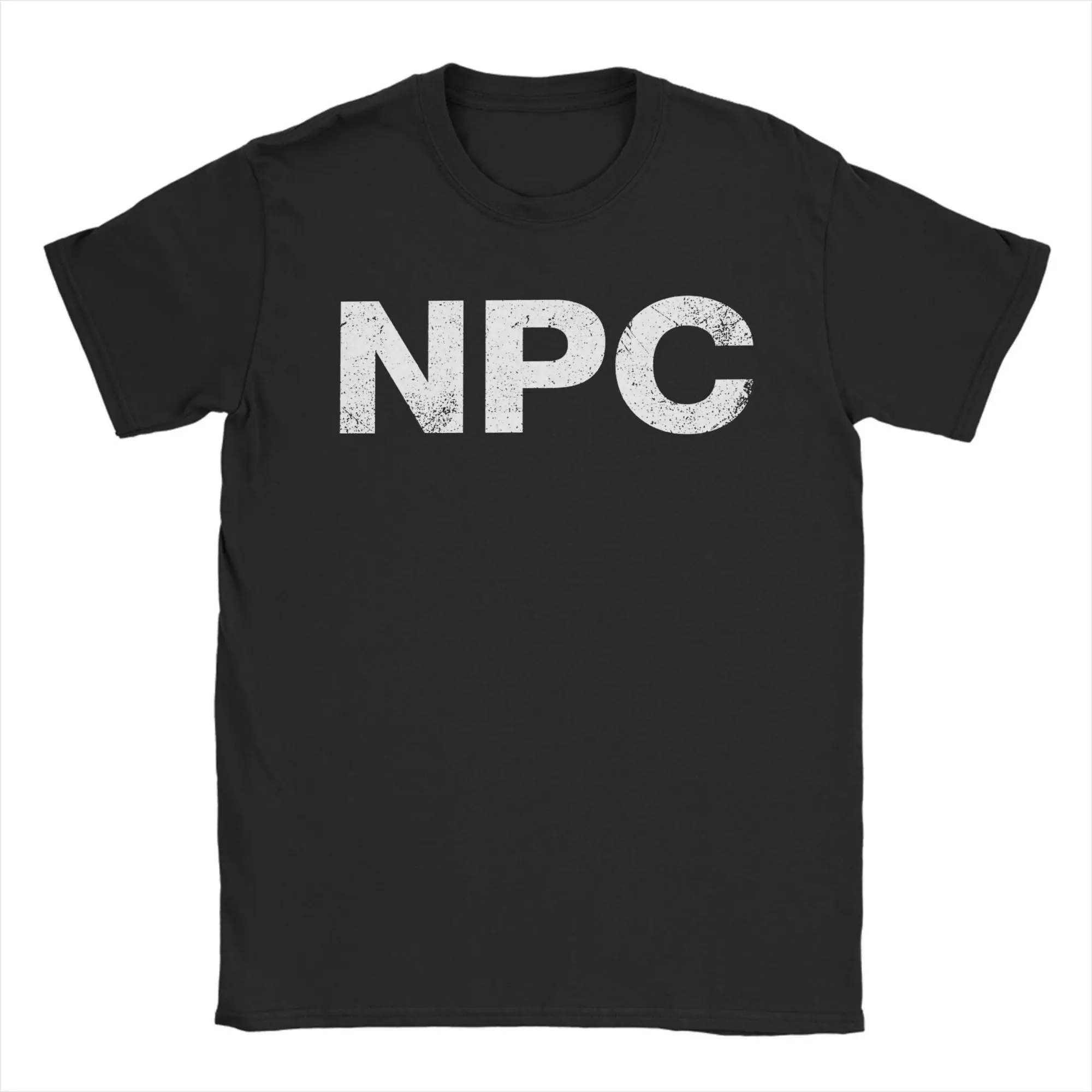 Men Women T Shirt NPC T-Shirts Hipster  Summer Tee Shirt Awesome Casual 100% Cotton Tops Plus Size 6XL