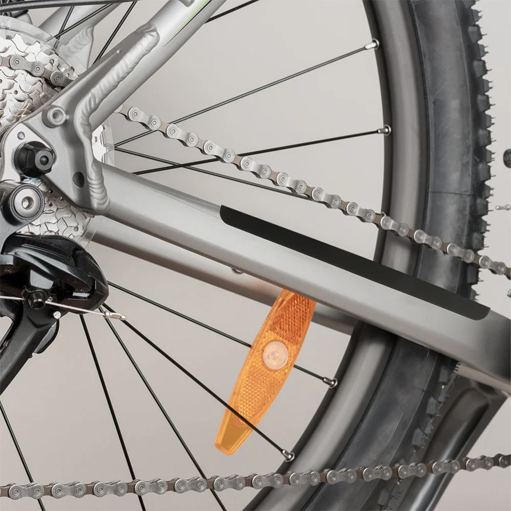 

4Pcs Bicycle Chainstay Protector Silicone Frame Protective Cover for Mountain Road Bikes Easy Installation Waterproof