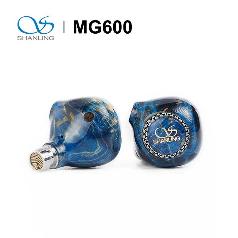 

SHANLING MG600 наушники-вкладыши, Hi-Res аудио IEM 10 мм, динамическая гарнитура из алюминия и магния, наушники-вкладыши, съемный кабель MMCX