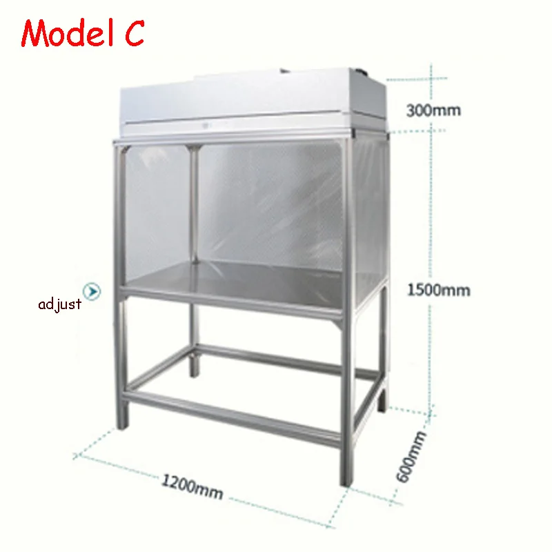 Big Size 208 Dis-mountable Cleaning Room Dust-free Working Room Bench Table Refurbish LCD For Broken Phone Repair Refurbishing