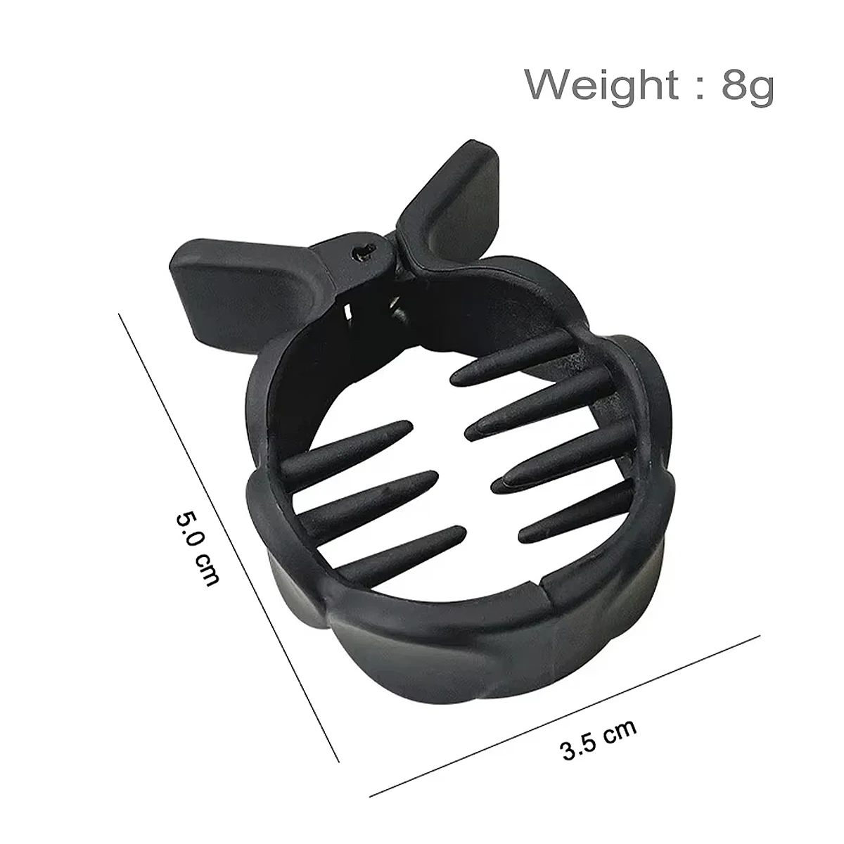5cm Mini Hair Claw Clip Matte Non Slip Ponytail Hair Clip for Women Girls Small Hair Accessories