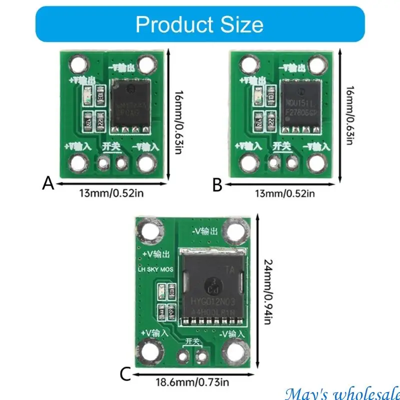 DIYおよびエンジニアリングプロジェクトのための信頼性の高い高電力MOSトリガードライバーモジュール448A