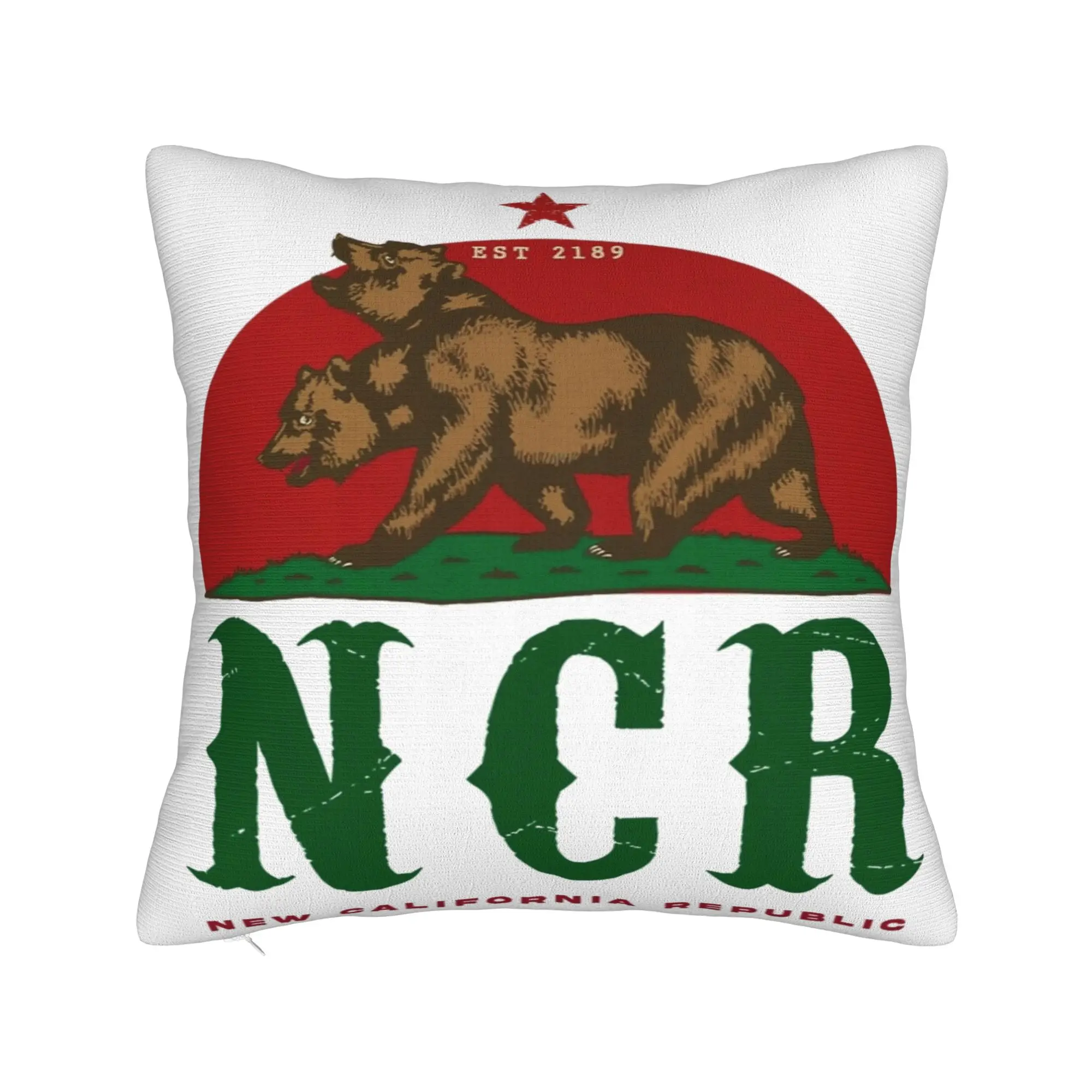 Decorative Pillowcase Republic California Merch Car  Throw Pillow Case Cover Square Multi Size