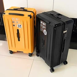 New travel suitcase universal wheel password thickened trolley luggage 24/28/32 inch large capacity luggage for men&women