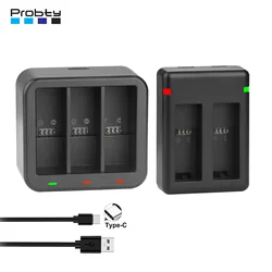 For Insta 360 Ace/Ace Pro/Ace Pro 2 Battery Charger Fast Charging For Insta360 Ace Pro Camera Batteries Accessories